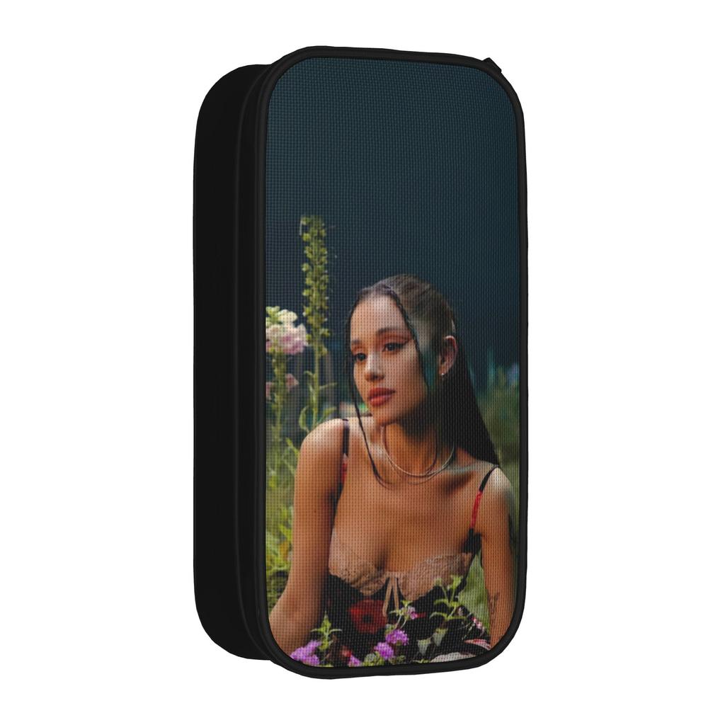 Ariana Grande New Album Petal 2026 Pencil Case Double Layer Large Capacity Office Accessories Pencil Box Gift