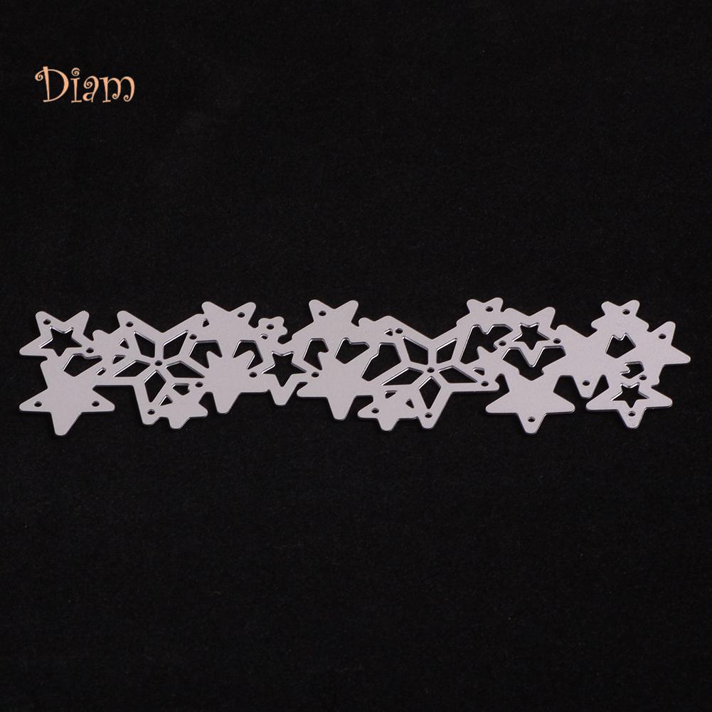 BL Star Cutting Die DIY Scrapbook Paper Cards Making Craft Stencil Mold Album