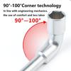 CRV Steel L Type Socket Spanner L Wrench 6 Point Hand Tools Automotive Mechanical Tool 8 10 12 13 14mm