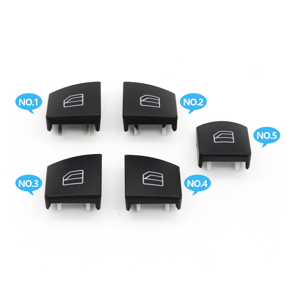 Fensterschalter Knopf Abdeckung Kappe Ersatz für Mercedes Benz A B C E GLK GLA CLA W176 W246 W204 W212 X204 W156 W117