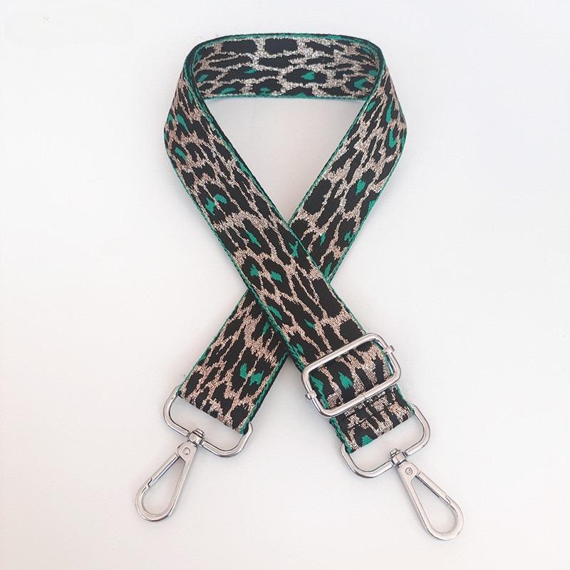 New Color Leopard Print Luggage Accessories Strap Adjustable Shoulder Crossbody Women's Bag Versatile Long Strap Broadband
