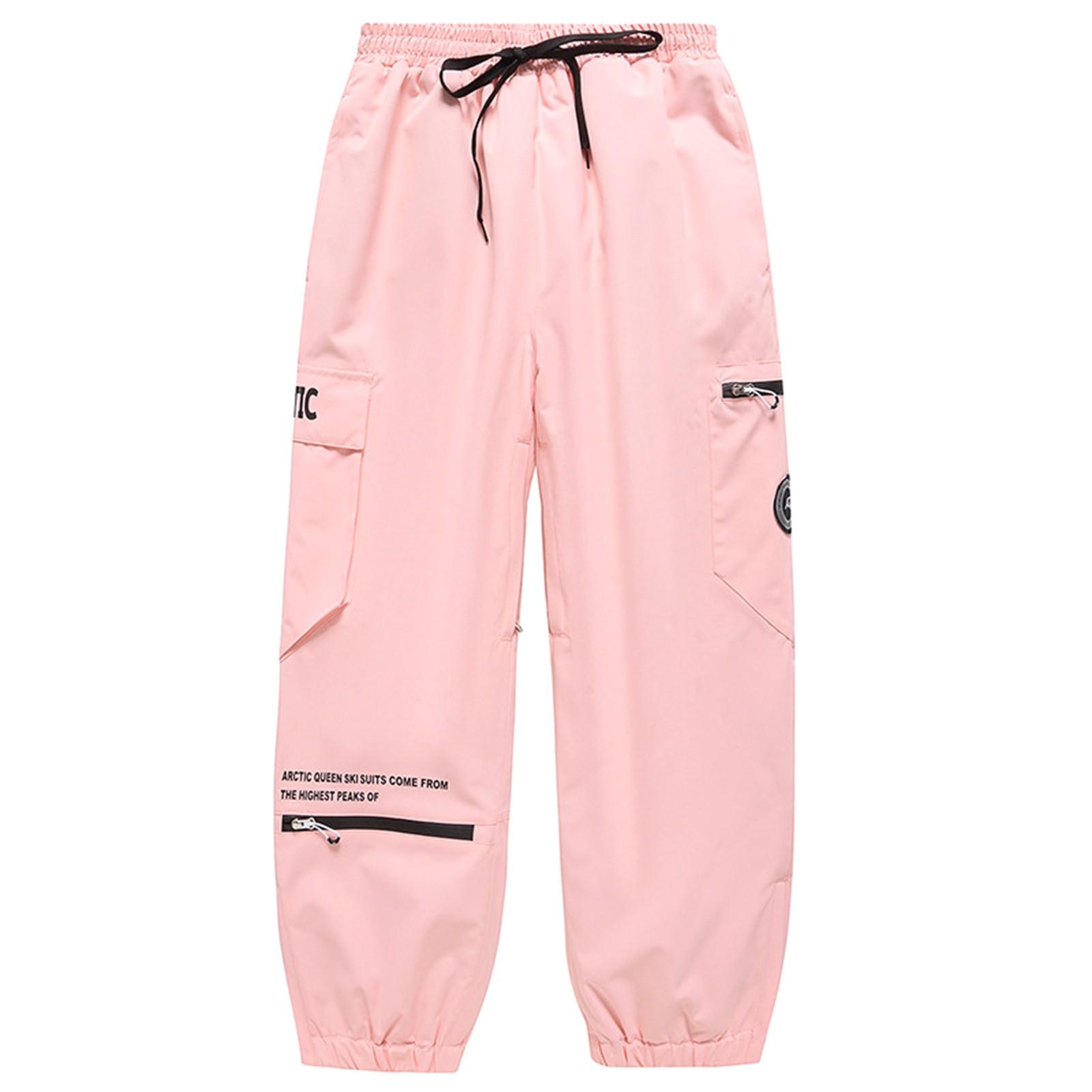 

Couple s Color Warm Thick Outdoor Warm Pocket Ski Pants S