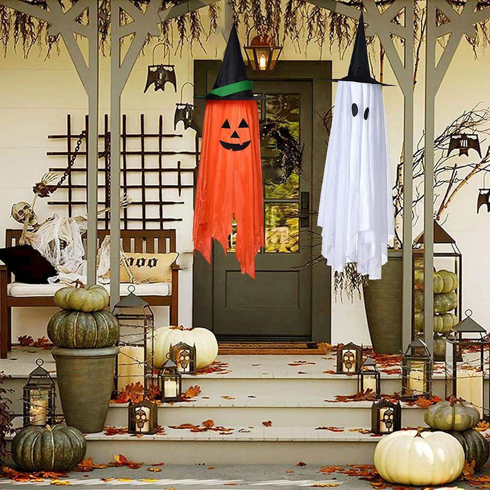 Home Decoration Flying Ghost Party Supplies Hanging Ghost Ornaments Pendant Halloween Decoration