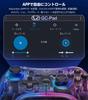 Wireless Switch Controller with Compatible with Switch Pro Equipped with Gyro Rapid Fire 4 Vibration App Compatible with Includes Receiver 10-Color