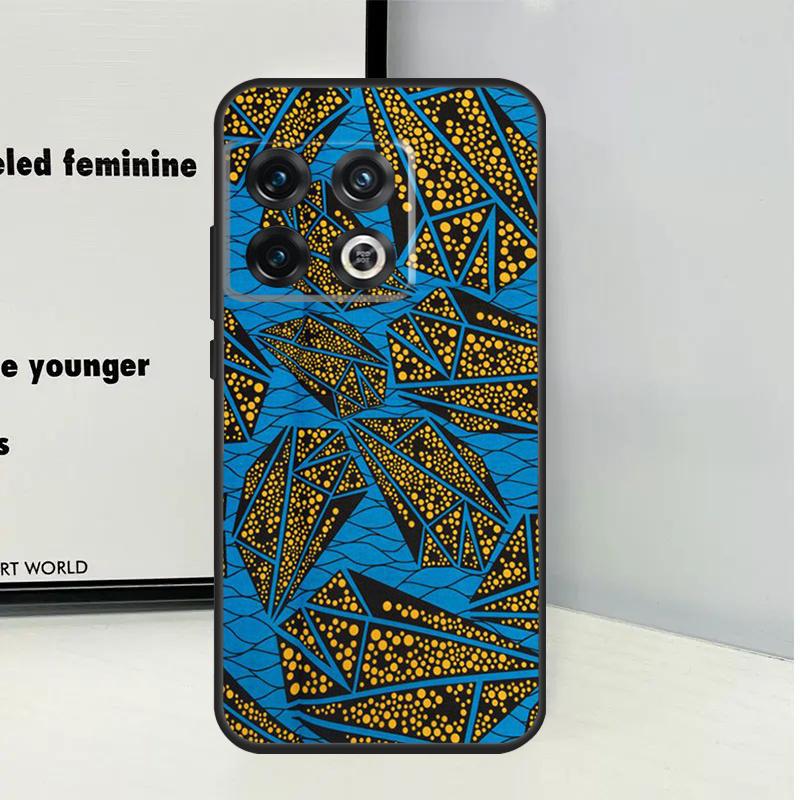 African Fabric Print For OnePlus Nord 5 CE 4 2 3 Lite N20 N30 Case For OnePlus 15R 13R 12R 13 12 11 10 Pro 10T 13T