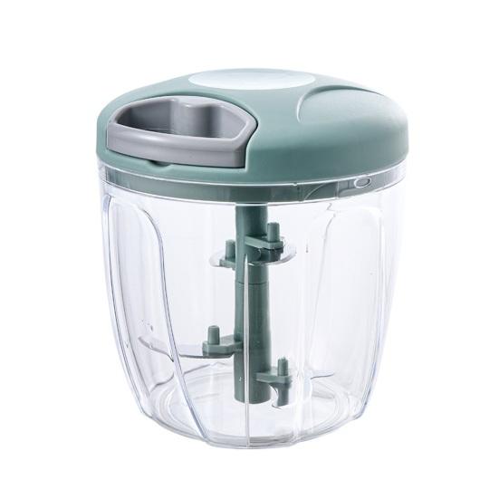 Grinder Manual Pull Cord Food Chopper for Garlic Ginger Peppers Onion Puree