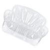 Guter Verdickter Outdoor Camping Aufblasbares Sofa Erwachsenen Fauler Aufblasbarer Stuhl PVC Transparenter Sofahocker