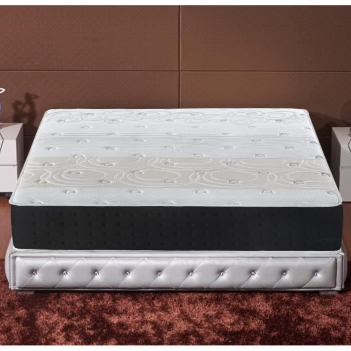 Memo 180x200 Memory Foam Mattress - 20cm Thickness - 8 Comfort Zones Adaptive Memory Foam - IZTOSS