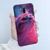 Cute Case For LG G7 thinQ Capa Coque Printing Shell Protective Cover For LG G7thinQ Fundas Soft Silicone Cartoon Black Casing