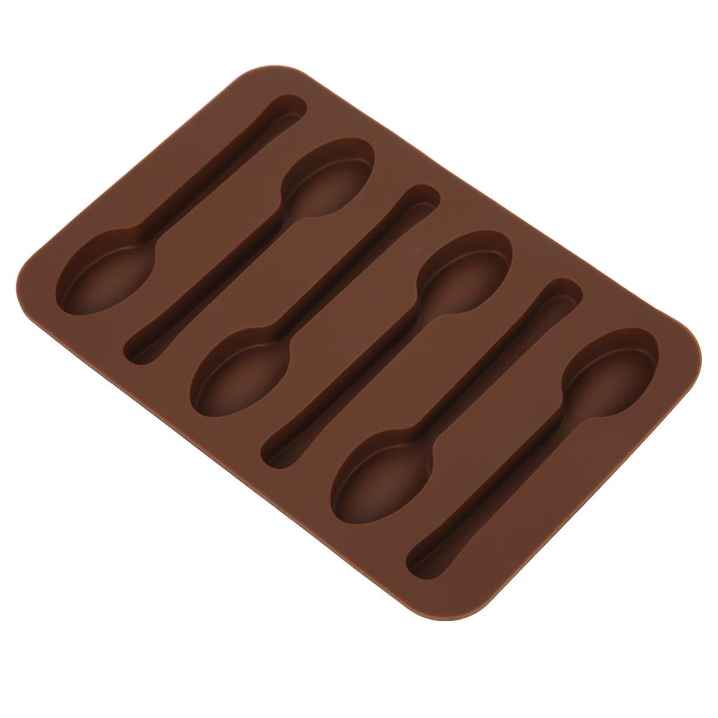 Cake Chocolate Mold NonStick Spoon Shape DIY Baking Mould Tool Bakeware Kitchen Accessories(Spoon Shape )