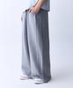 ADERNM Vintage Raw Edge Wide Pants Gray