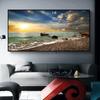 Natural Landscape Poster Sky Sea Sunrise Painting On Canvas Printing Modern Living Room Home Decoration Wall Art Picture Cuadros