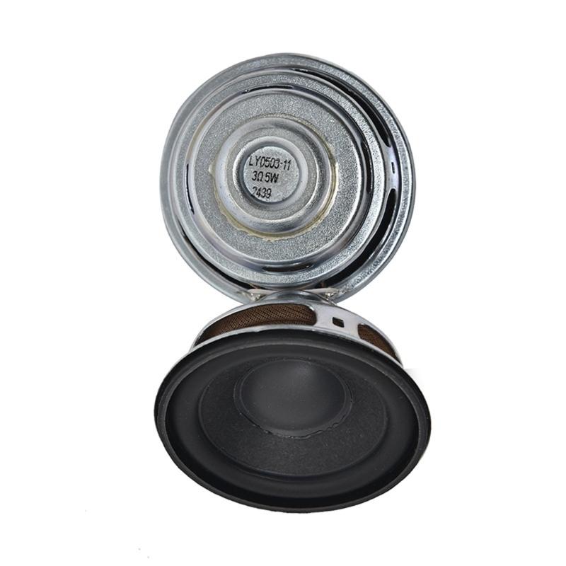 Internal Speakers 52mm 3Ohm 5W Portable Speakers Multimedia Speakers Round Shape Speakers Portable Speakers Replacement