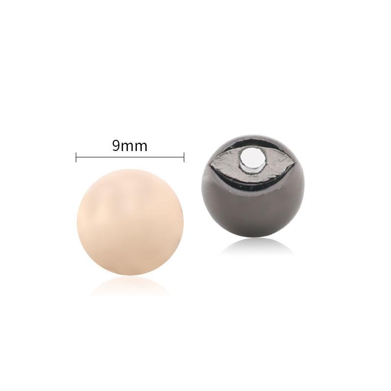 10Pcs Round Shirt Buttons Women'S Clothes Cardigan Cuffs Decorative Buttons Versatile Shirt High-End Metal Button Accessories Small