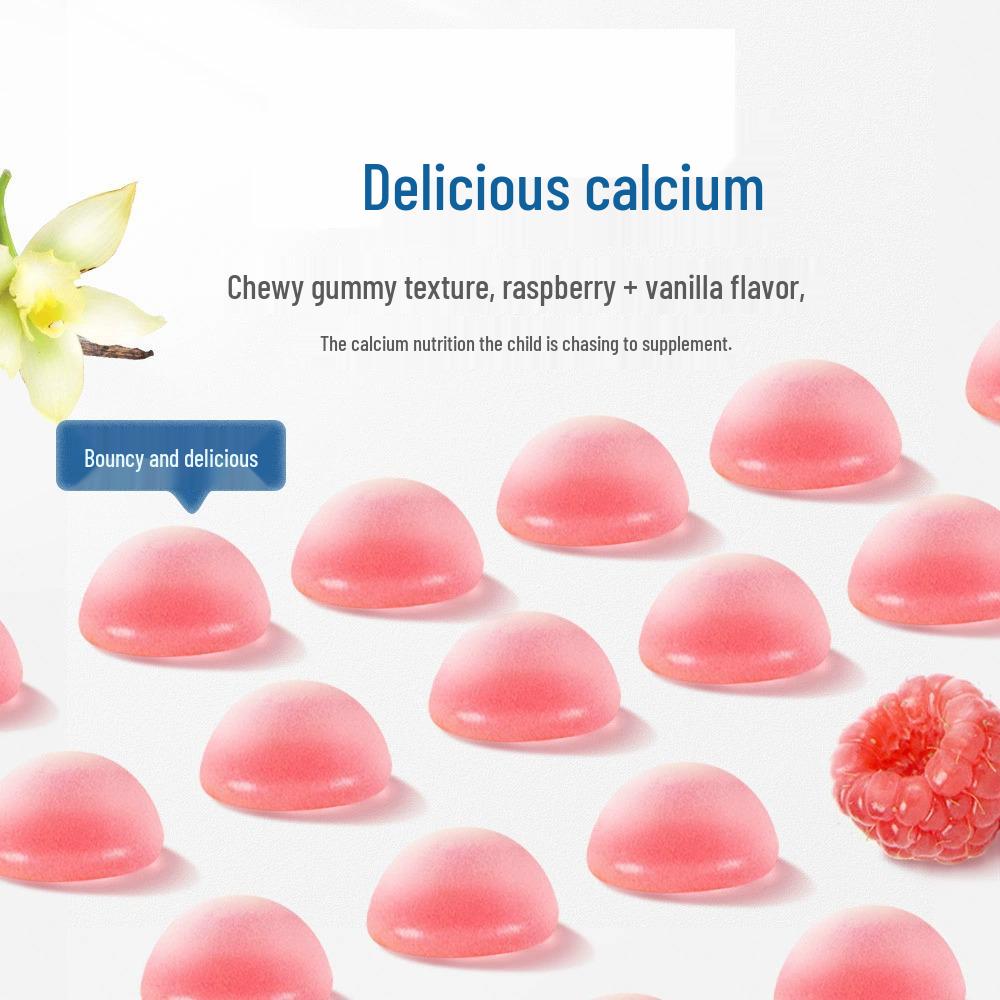 

Nature s Way Australia Kids Calcium Gummies with Vitamin D, 60 Count for Strong Teeth