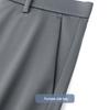 Men's Silk Blend Ice Silk Straight-Leg Business Casual Pants