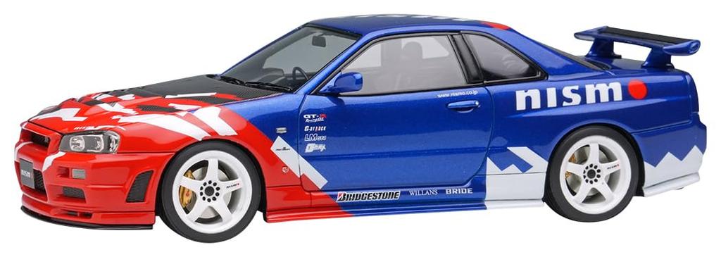 Makeup EIDOLON Nissan Skyline NISMO Launch Version Tokyo Auto Salon 2000 Finished Product EM771 1/43 GT-R (BNR34 R-tune)