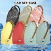 Key Bag Cute Pull-out Car Key Box Pocket Key Bag Creative Large Capacity Keychain Key With PU Leather Key Bag