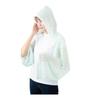 Ribheart Shirring Cool Hooded Outing Cool UV Cooling Hooded Towel Towel, Mint, Protection, Material, 94010-51, (40x160cm)