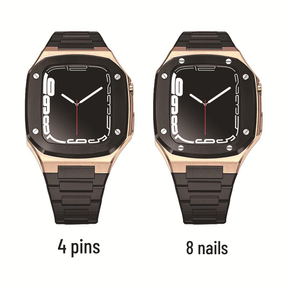 Compatible Audemars Piguet Mod Kit for Apple Watch S9 Case with 41/44/45mm iWatch S7/8/9 Protection