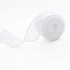 10yards Roll Solid Color Organza Ribbon Wavy Edge Fishtail Ribbon for Flower Bouquet Gifts Packaging Wedding Party Decorations