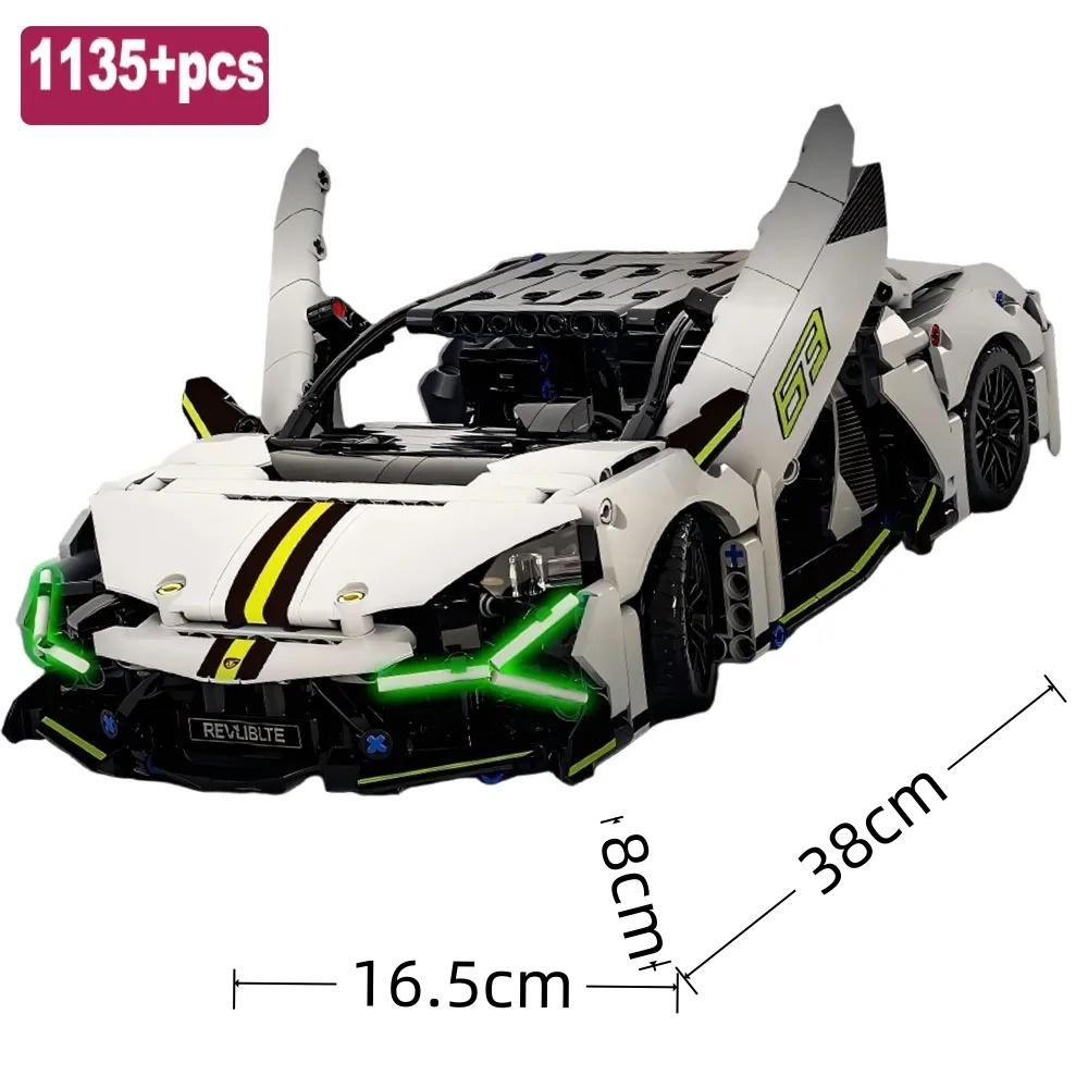 Technical 1:14 Building Blocks Car City Speed Car Luxury Auto Motor Racing Vehicle Toys Birthday Halloween Christmas gifts
