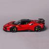 In Stock New Bburago 1:24 Ferrari Sf90 Xx Stradale Red Alloy Miniature Diecast Model Ferrari Sports Racing Car Toys Kids  Gift