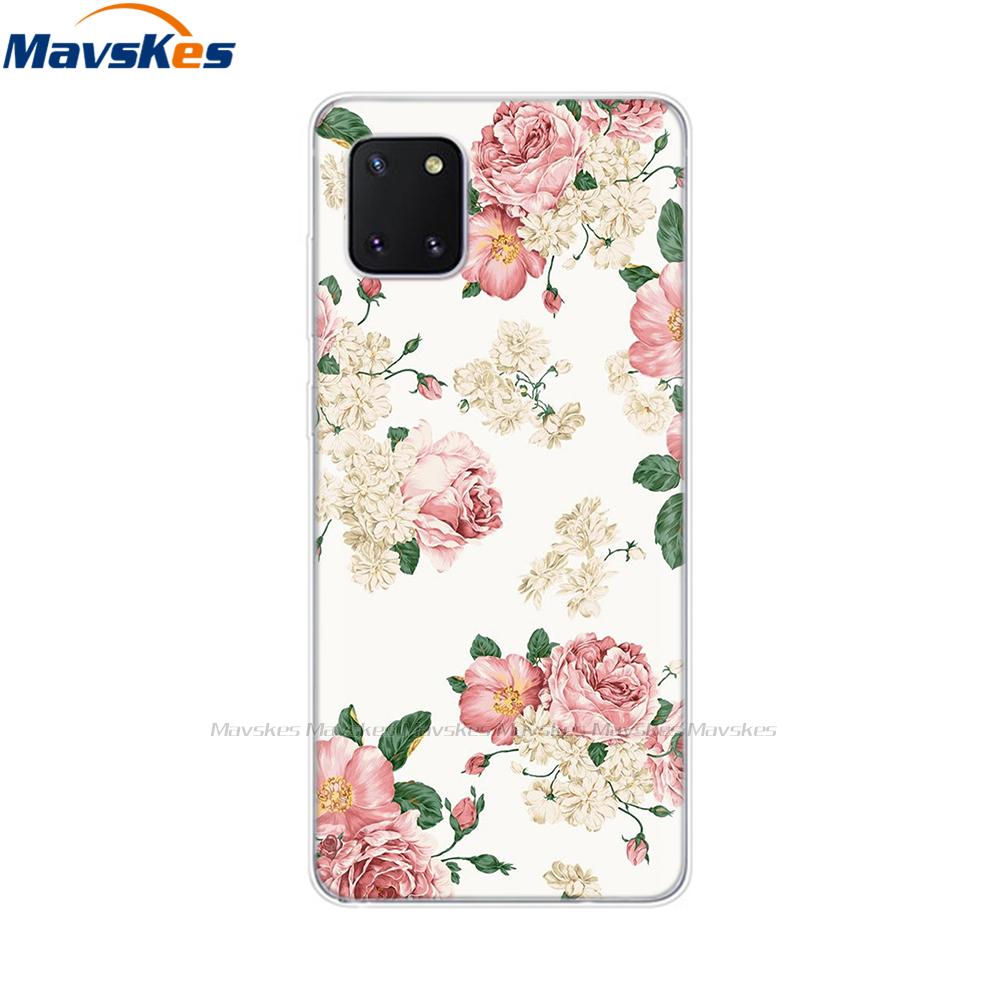 TPU Case for Samsung Galaxy Note 10 Lite Cases Silicon Cute Cat Phone Coque for Samsung Note10 Lite Plus SM-N770F/DS Cover Mask