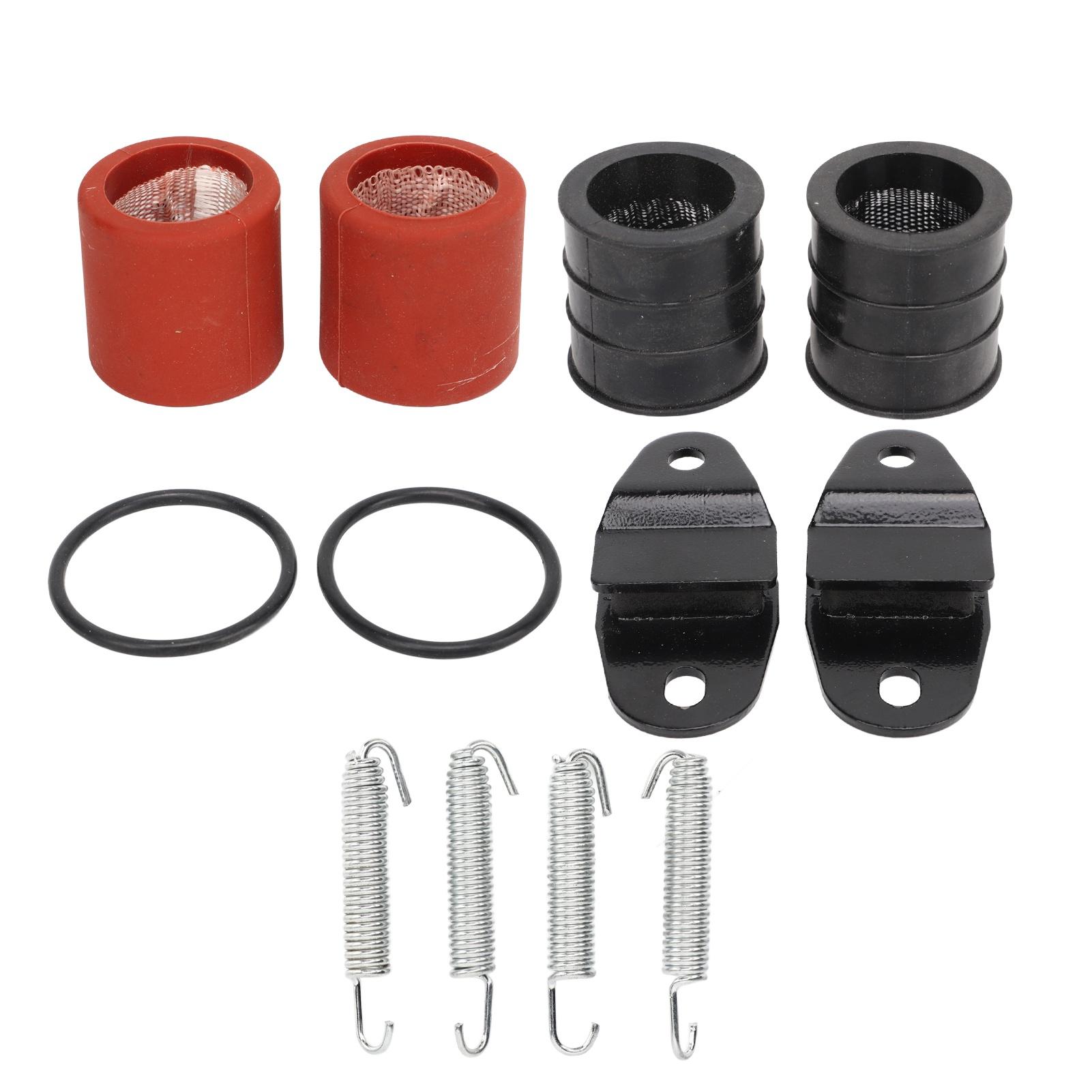 

12pcs Exhaust Muffler Joint Gasket Spring Stay Kit Metal Alloy for BANSHEE 350 YFZ350