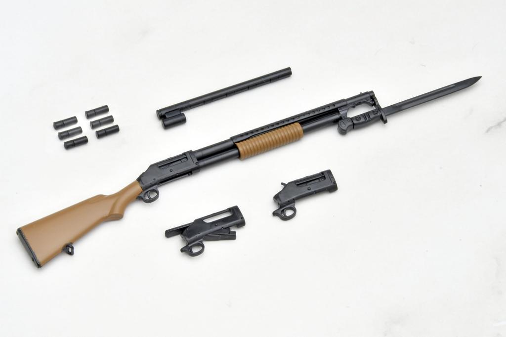 TOMYTEC Little Armory x Saga of Tanya the Evil Saga of Tanya the Evil Anson M1897 Trench Gun Scale Unpainted Assembly Runner Kit 333524 LA-YS01 1/12
