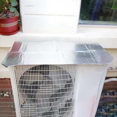 Strong Aluminum Layer AC Cover Sun Radiation Block Moisture Resistant Outside Guard Durable Build
