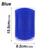 Cat Corner Brush Comb Massager for Cat Arch Plastic Scratcher Remove Hair Comb with Catnip Cat Face Scratcher