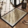 French Bathroom Water-Absorbing Diatom Mud Floor Mat Entry Door Dirt-Resistant Kitchen Balcony Bathroom Entrance Door Quick-Drying Floor Mat