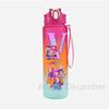 Anime K-Pop Demon Hunters A-Z English Letter Printed Character Water Cup Demon Hunters Large Capacity Outdoor Portable Drinking Bottle for Boy Girl