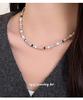 Cui Yan S925 Sterling Silver Korean Style Colorful Beaded Necklace for Women – Spring/Summer Dopamine Choker