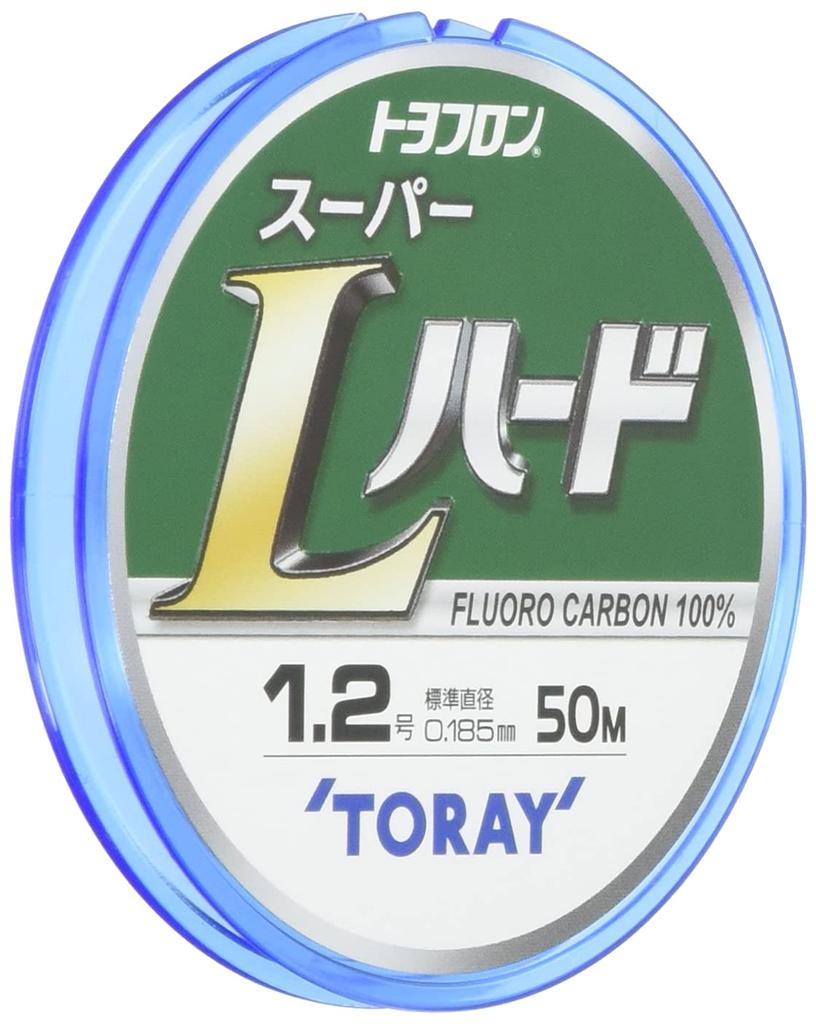 TORAY Line Toyoflon Super L Hard 3 50m Transparent No.