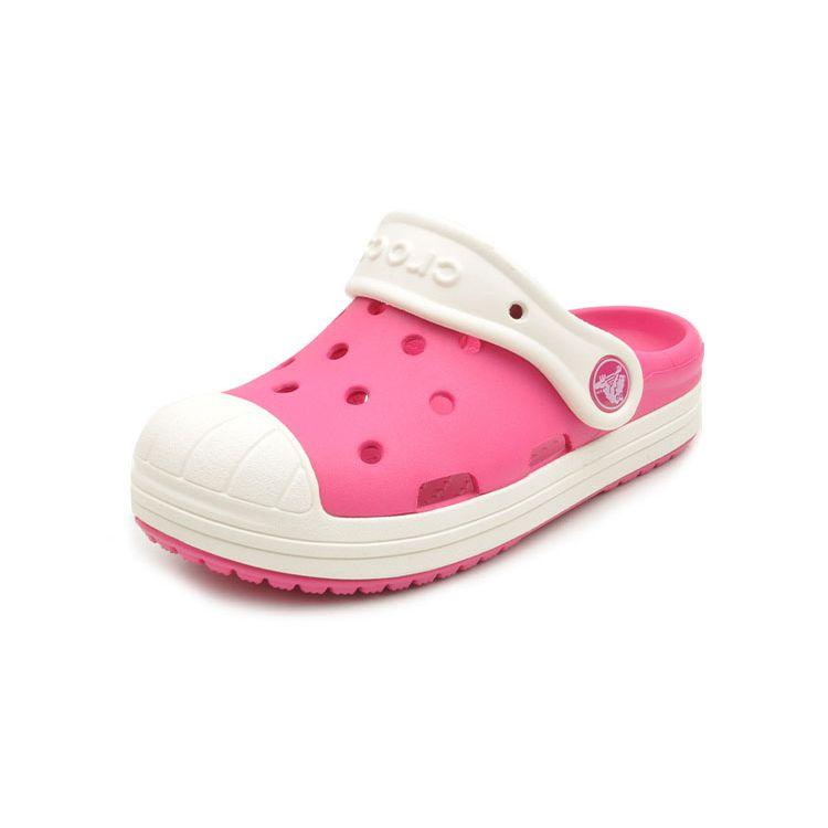 Crocs Outdoor Closed-Toe Flat Sports Sandals Baby Sandals Pink 202282-6MI