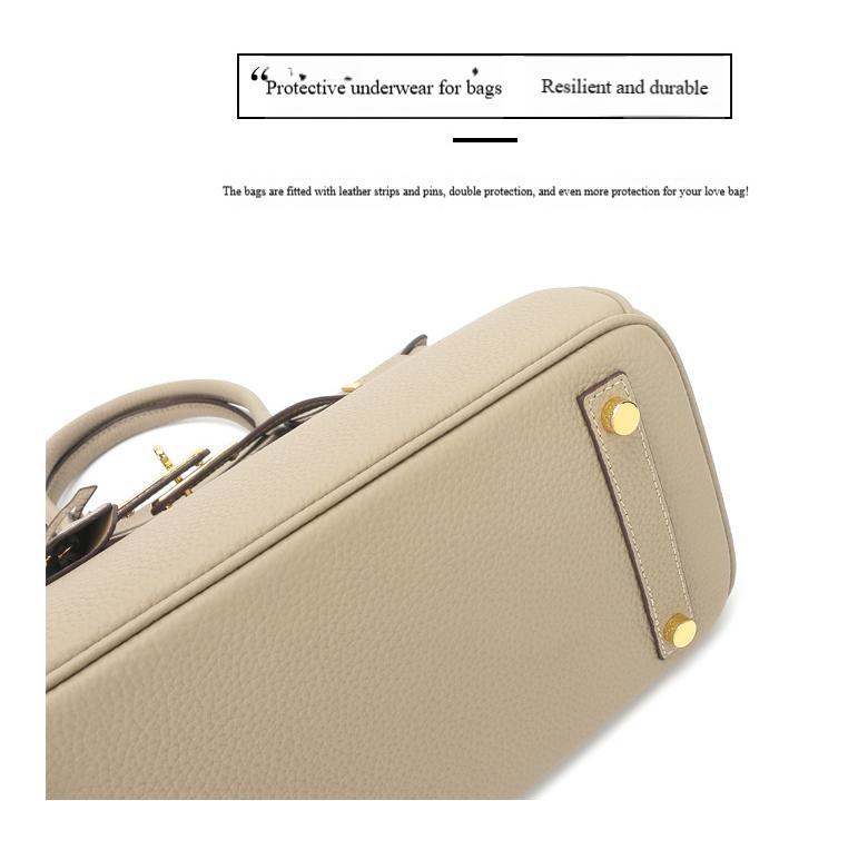 Cross Border New Cowhide Platinum Bag Genuine Leather Women's Bag Fashionable Style One Shoulder Crossbody Bag Large Capacity Handbag