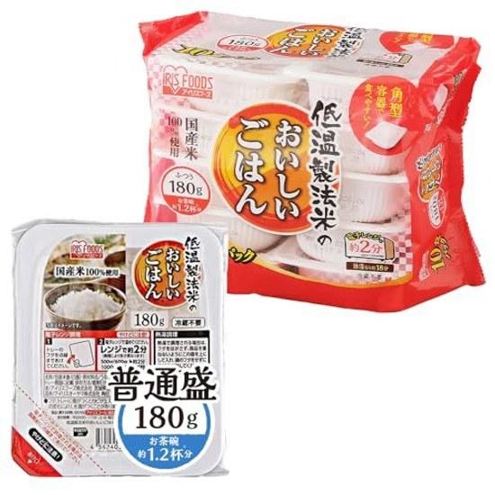 Iris Ohyama Pack Rice 180g10 Pieces Domestic 100 Low Temperature Processed