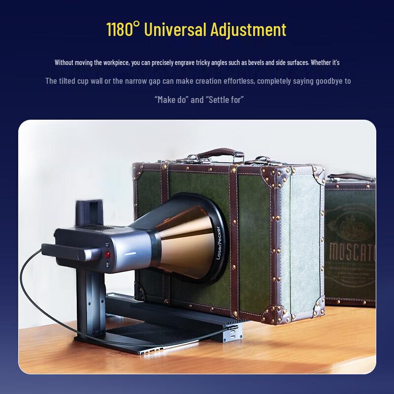 LaserPecker Portable DIY Laser Engraving Machine CN plug (adapter included)