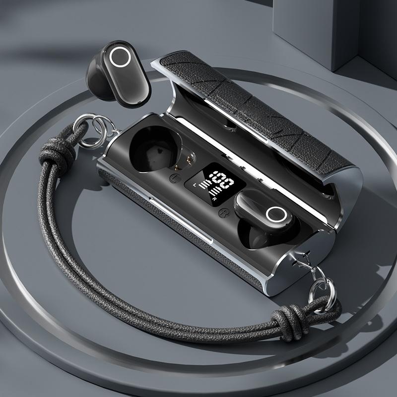 

Wireless Bluetooth 5.4 Earphones Mini In-Ear Headset HiFi Stereo Low Latency Transmission With HD Noise Cancel Microphone чорний