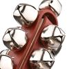 Hand Jingle Bells Hand Schlittenglocken Holz Shaker Jingle Bells Stick Musikalisches Schlaginstrument