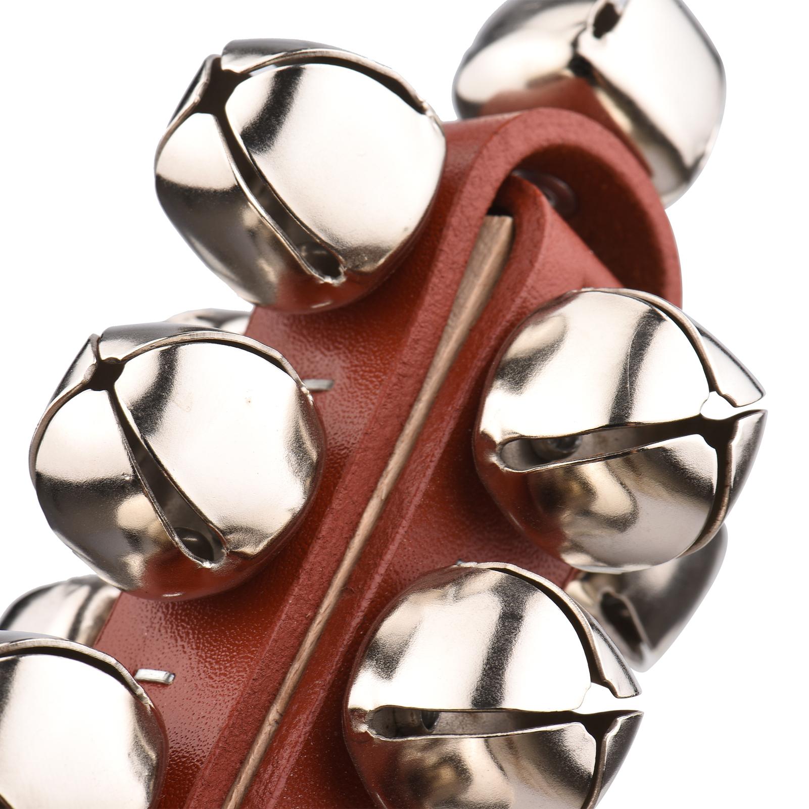 Cloche à Main Et Tambourin Pour Enfant, Sonnette De Traîneau, Instrument Musical éducatif En Bois