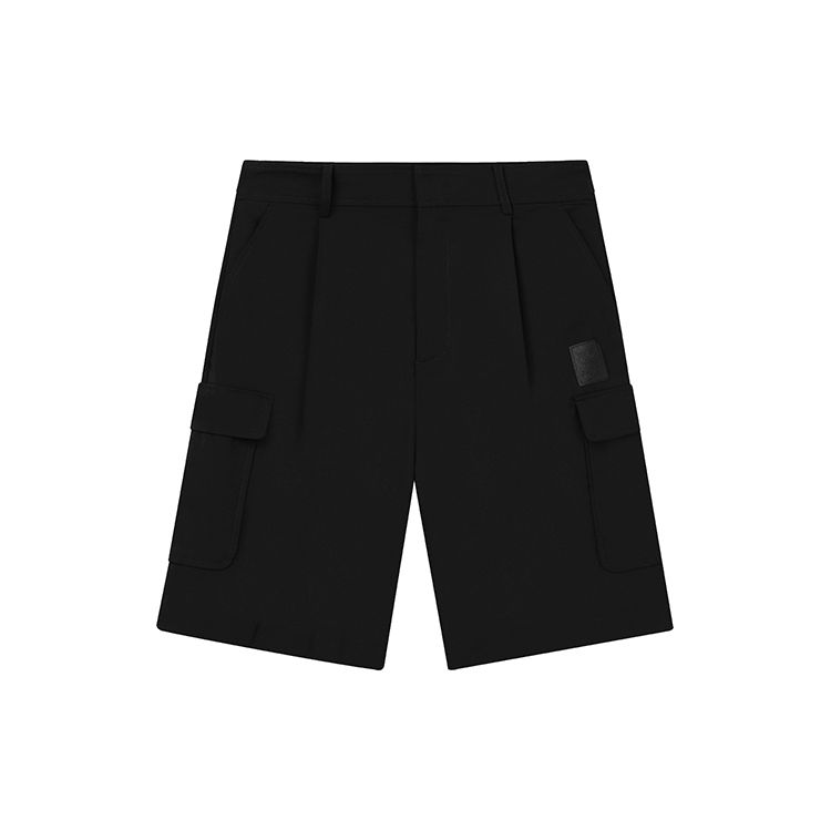 

FILA X Van Gogh Museum Collaboration Van Gogh Collection Спортивные повседневные шорты из дышащей ткани с пятью точками, однотонные, с несколькими карманами F11W228802F-BK S