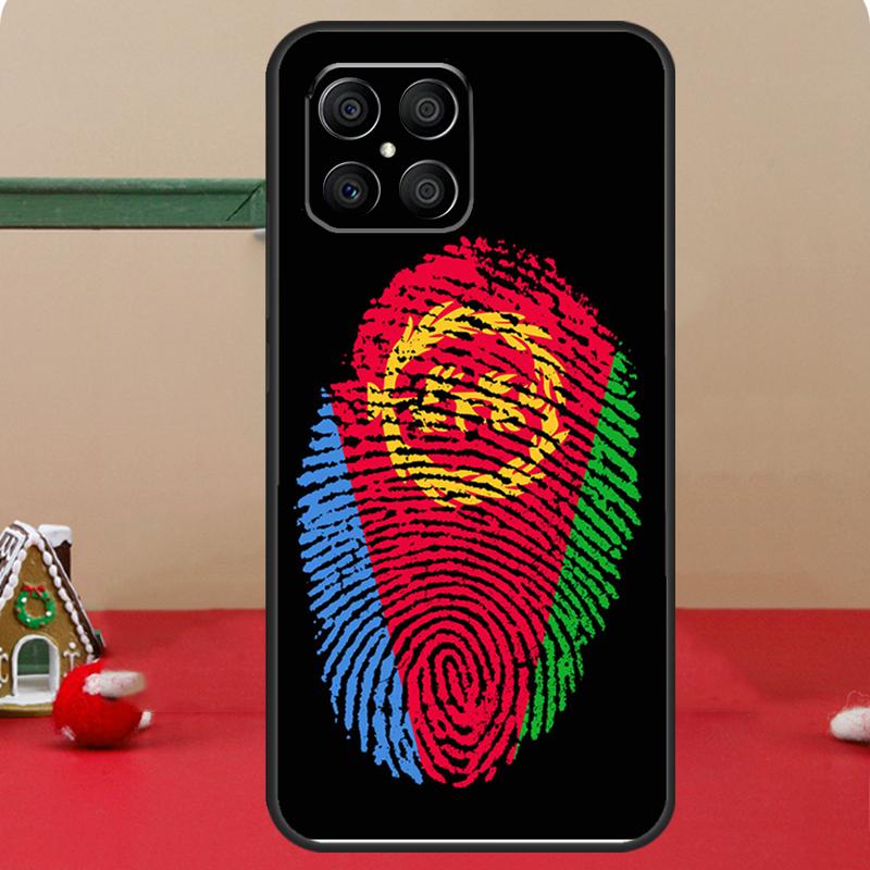 Eritrea Flag Case For Honor Magic 8 Pro 6 7 Lite Honor 400 200 50 70 X8c X8b X9a X9b X9c X9d Win RT Coque