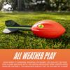 NERF Vortex Aero Howler Foam Ball – Classic Long-Distance Football – Flight-Optimizing Tail – Hand Grip – Indoor and Outdoor Fun