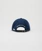 Teulaepighamoni Wool Blend Th Applique Logo Deep-Fit 6-Panel Cap_Navy