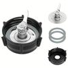 4pcs/Set Stainless Steel Blender Blades Kit Black Bottom Cap Blenders Accessories Rubber Ring  Home