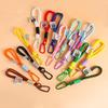 Colorful Nylon Rope Handbag Pendant With Carabiner Buckle Clips Bags Accessories Spare Parts for Bags