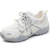 Early spring new embroidered moral training shoes women's thick-soled inner height-increasing casual shoes soft soles are not tired of standing for